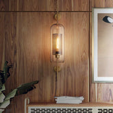 Honungskakeliknande Sfärisk Transparent Glas Industriell Vägglampa